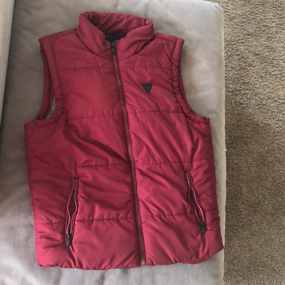 Men’s guess puffer vest